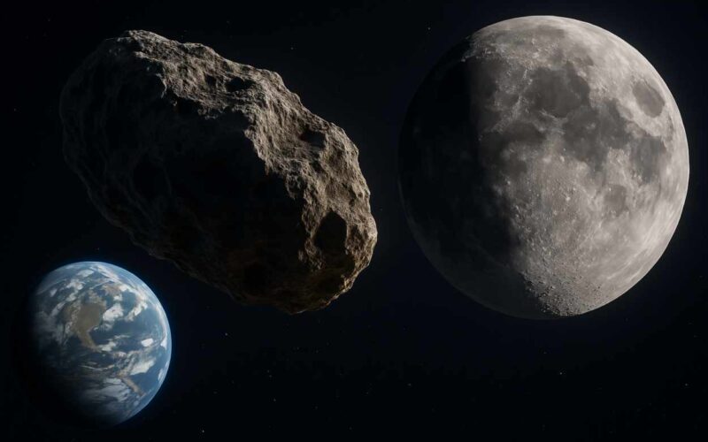 L’asteroide 2024 YR4 mancherà la Terra, ma colpirà la Luna