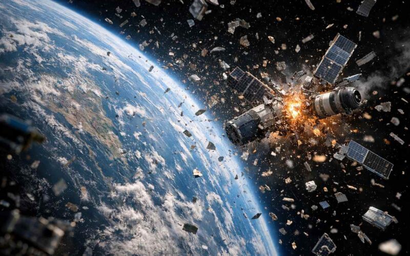 Spazzatura spaziale e tempeste solari: il futuro dell’esplorazione è a rischio