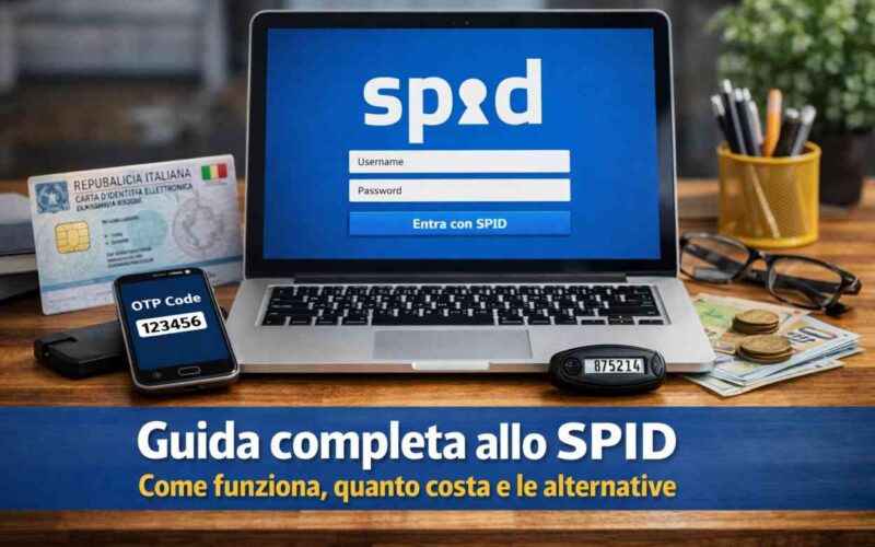 Guida completa allo SPID: come funziona, quanto costa e le alternative