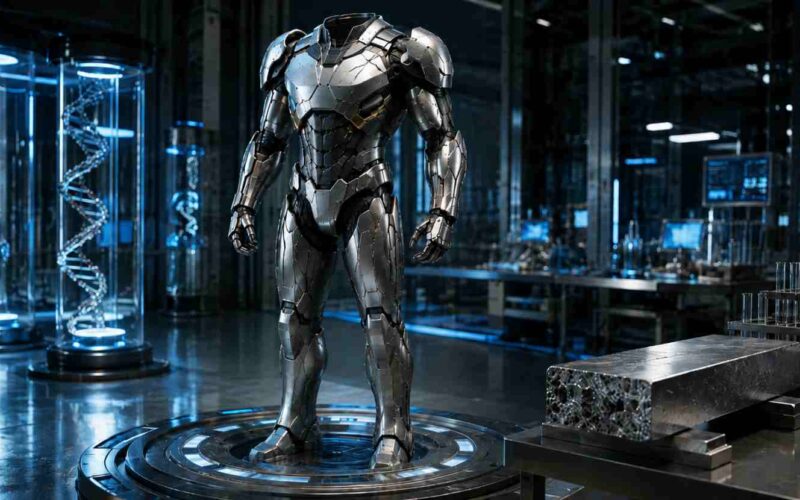 Dal DNA al “vetro super resistente”: il materiale ispirato a Iron Man che supera l’acciaio