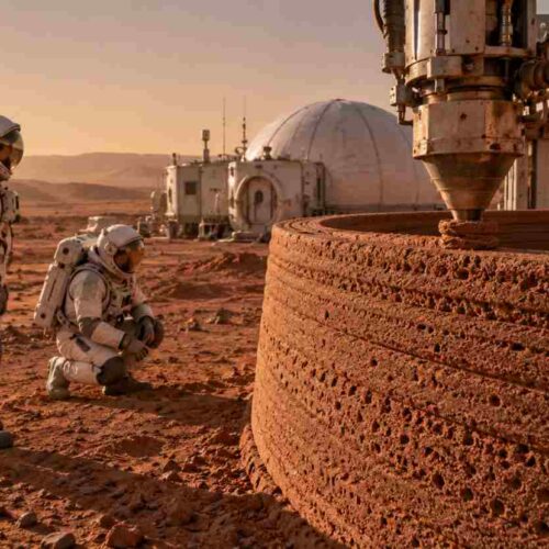 Un materiale “vivente” per costruire le future basi su Marte