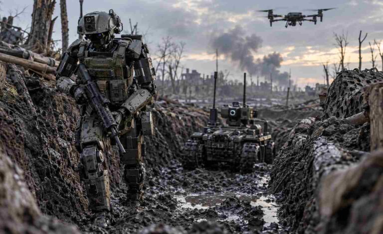Un esercito di umanoidi in trincea: l’Ucraina prepara la guerra dei robot