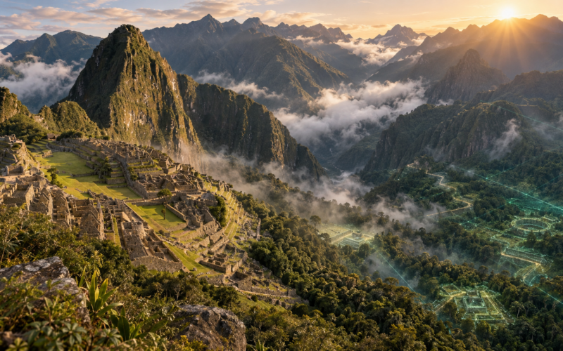 Machu Picchu, un sistema laser ridisegna le infrastrutture Inca nascoste dalla foresta