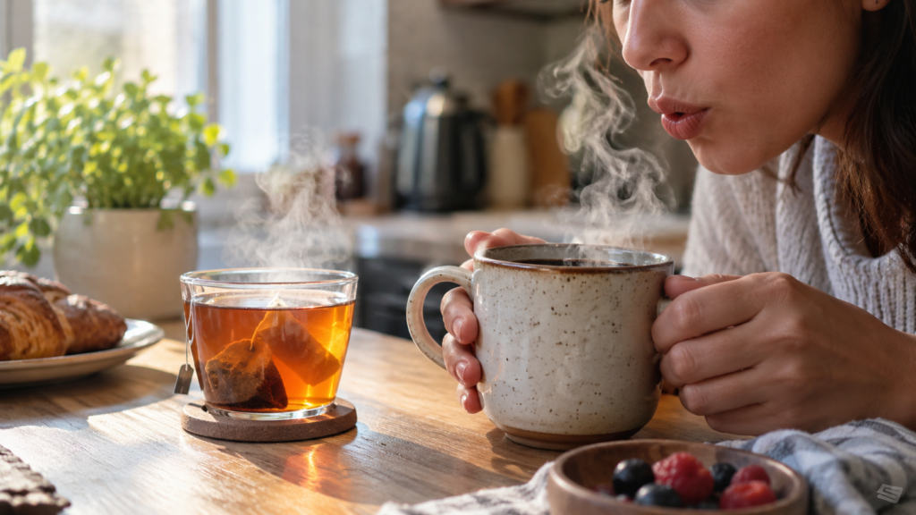 Tè e caffè molto caldi associati a un rischio triplo di tumore dell’esofago