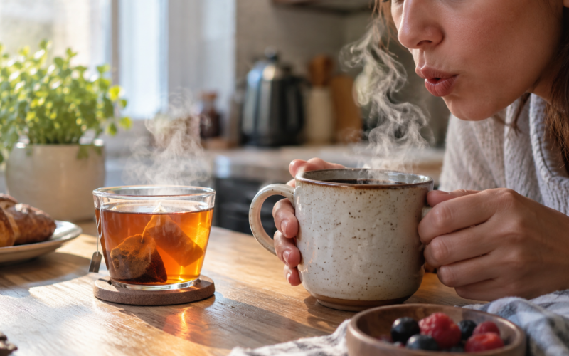 Tè e caffè molto caldi associati a un rischio triplo di tumore dell’esofago