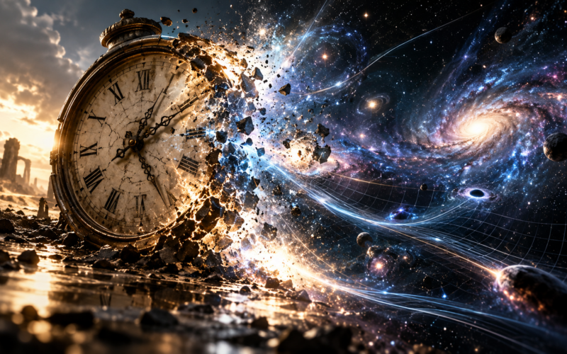 Il tempo potrebbe non esistere come lo immaginiamo: la fisica cerca di capire da dove nasce