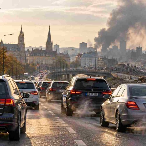 Auto a benzina e diesel, dall’Europa circa l’1% della CO₂ mondiale: quanto costa la transizione ai cittadini?