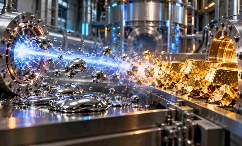 Dal mercurio all’oro, una startup riaccende il sogno degli alchimisti